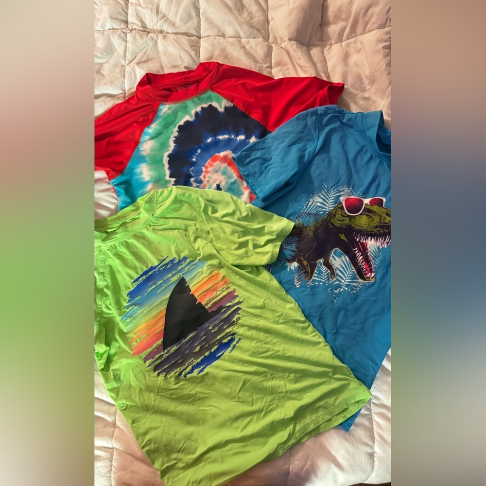 Lands' End Boys Swim Rash guards Bundle